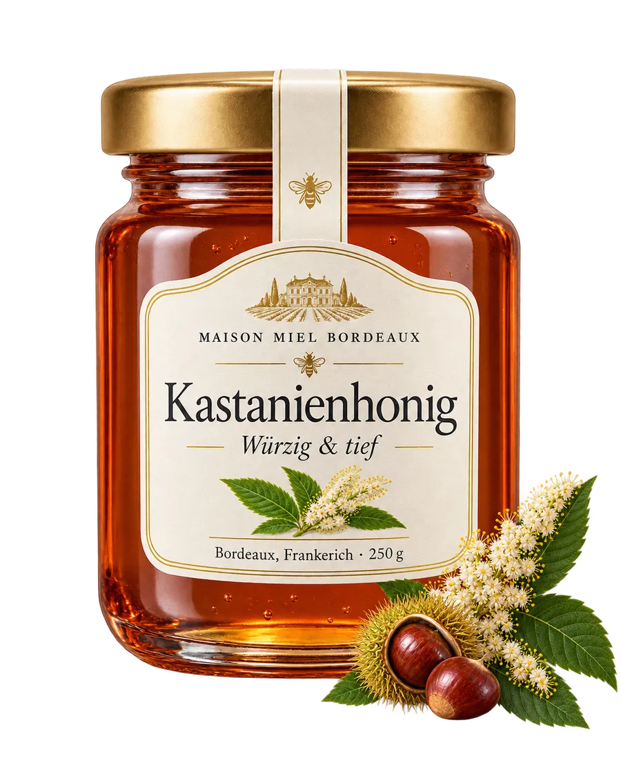 Kastanienhonig von Maison Miel Bordeaux