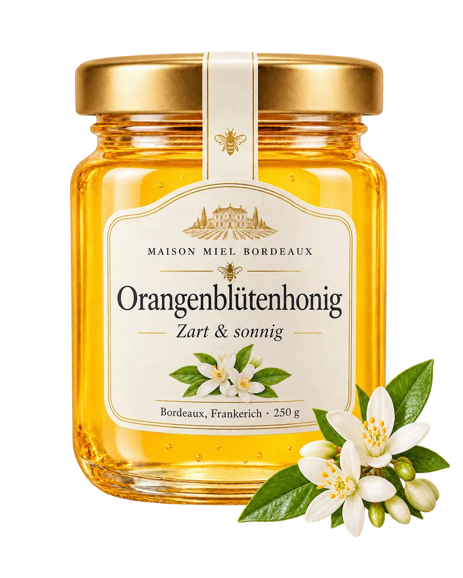 Orangenblütenhonig von Maison Miel Bordeaux