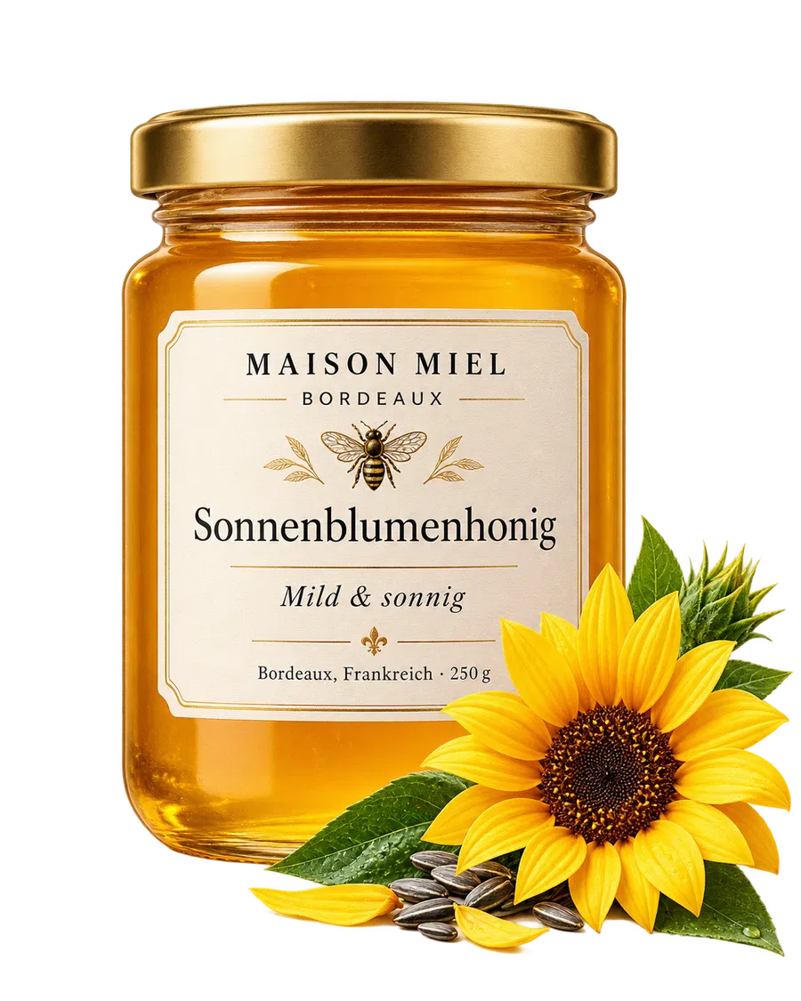 Sonnenblumenhonig von Maison Miel Bordeaux